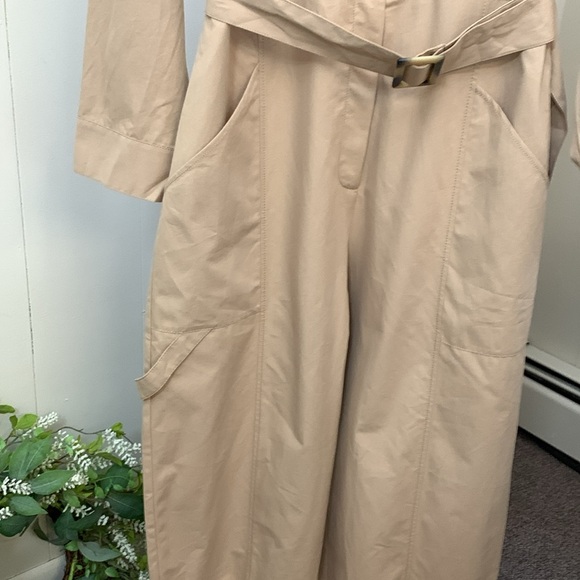 Zara Women's Tan Jumpsuit - Picture 4 of 14